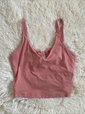 lululemon athletica Pink Scoop Neck Tank